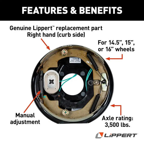 10'X2.25' RH BRAKE ASSY