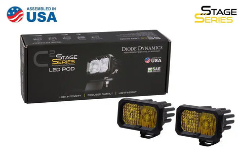 DIODE DYNAMC DD6407P STAGE SERIES 2IN PRO YELLOW FOG