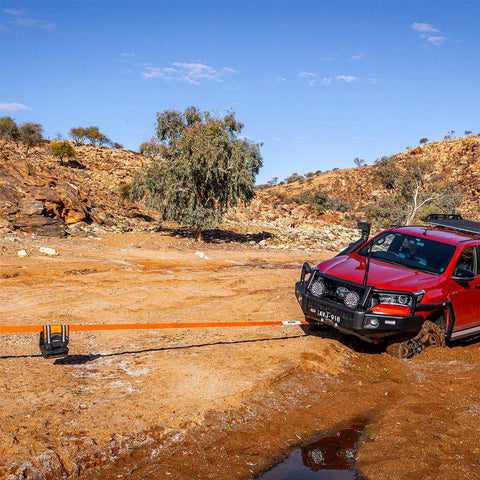 ARB RK12A Vehicle Recovery Kit With Small Bag/ 17,500 Pound Capacity Snatch Strap/ L