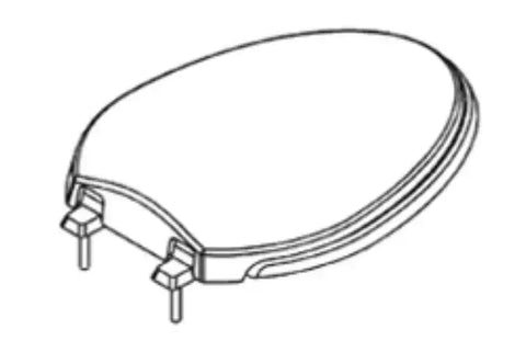 ARIA SEAT & COVER ASSY- W