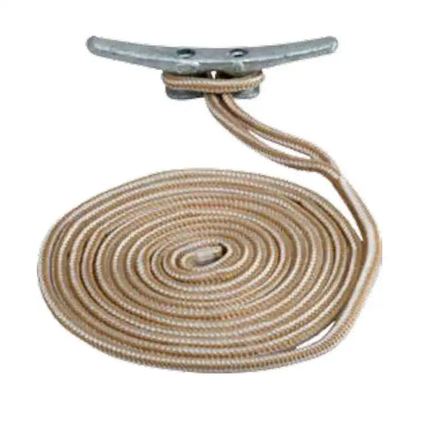 SEA DOG 302112015G/W-1 DOUBLE BRAIDED NYLON DOCK LINE