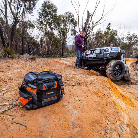 ARB RK9A Vehicle Recovery Kit With Large Bag/ 17,500 Pound Capacity Snatch Strap/ 26