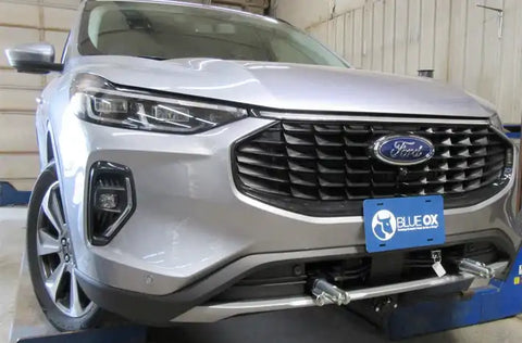 Blue Ox BX2694 Vehicle Baseplate Removable Tabs Single Lug With Safety Cable Hooks