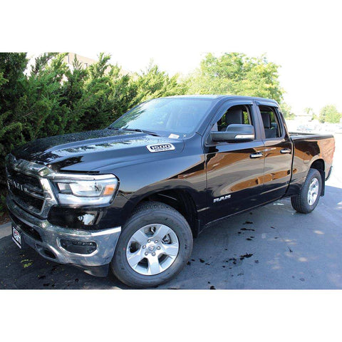 Westin 72-35434 - Tape On Wind Deflector 4 pc. Smoke Extended Cab