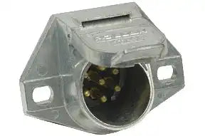 POLLAK 11-720 7-WAY CONNECTOR SOCKET