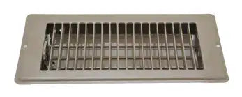 AP Products 013-628 Heating/ Cooling Register 4 Inch Width x 10 Inch Length 5-1/4 I