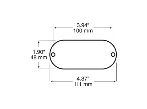 2PK REFLECTOR AMBER