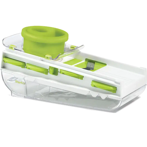 STARFRIT USA 093087-012-0000 EASY MANDOLINE SLICER/CHOPPER W/4