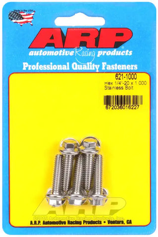 HEX BLT 1/4-20X1.000 PK/5