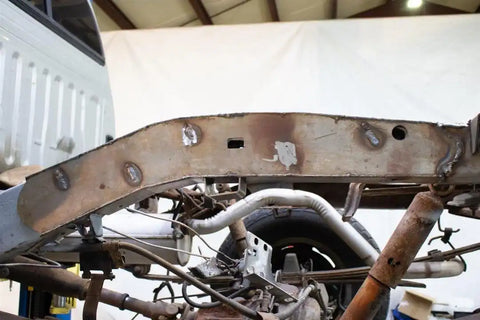 Kentrol RB7108L Replacement Frame Section Rust Buster Left Over-Axle Frame Section