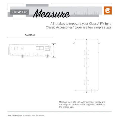 CLASSIC ACC 80-336-183101-RT PP3 CLASS A COVER 30-33'