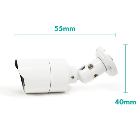 KJM C30 CAMERA MINI BULLET 800TVL WHITE