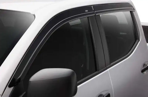 Auto Ventshade (AVS) 894112 - Ventvisor Deflector Smoke Low Profile Outside Mount 4 pc.