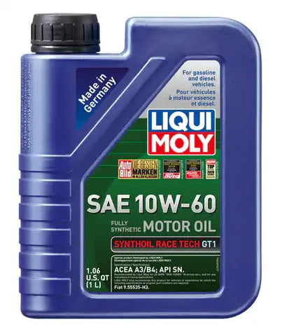 LIQUI MOLY 2068 SYNTHOIL RACE TECH GT1 10W-60