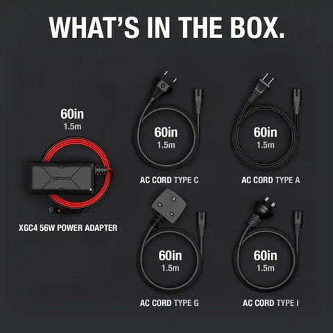 NOCO XGC4 56W POWER ADAPTER