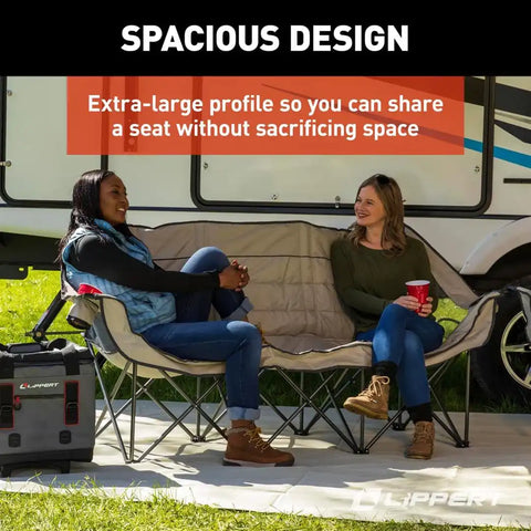 LIPPERT COMP 2022114795 LIPPERT CAMPFIRE FOLDING SOFA  SAND
