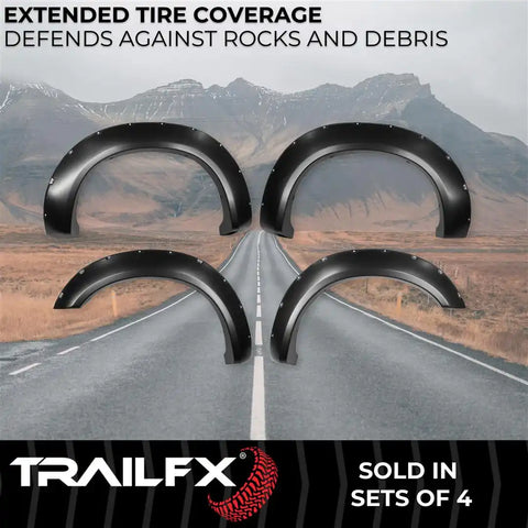 TRAILFX TFF3005S POCKET STYLE FLARE SMOOTH SET OF 4