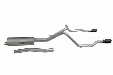 Gibson Performance Exhaust 617409B Black Elite Cat-Back Single System Stainless
