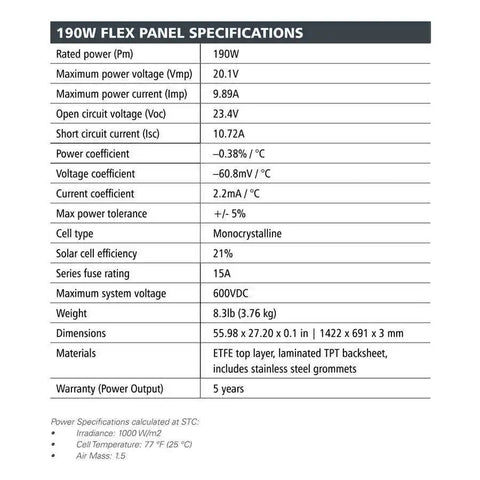 GO POWER GP-ECLIPSE-FLEX-190E GP-ECLIPSE-FLEX-190-E