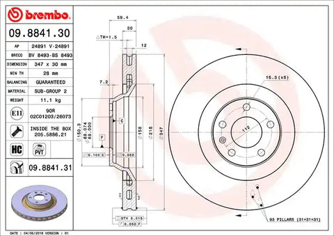 DISC BRAKE ROTOR