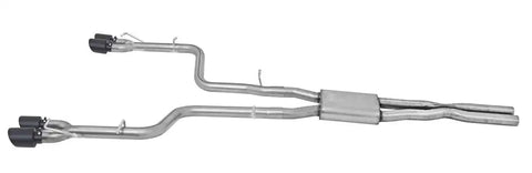 Gibson Performance Exhaust 617009-B Cat-Back Dual System Black Ceramic