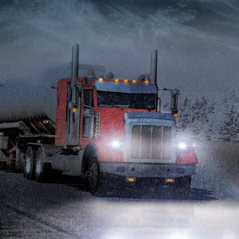 JW SPEAKER 0554481 8910-EV2 12/24V DOT/ECE RHT HTD BLK