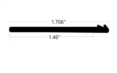 WIPE  1.706 IN G5.5 CLIP IN - 25 FT