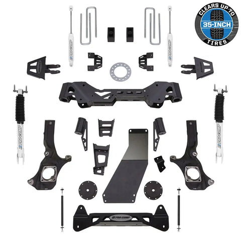 Pro Comp Suspension K1085B KIT 6IN 11-15 GM2500 4WD KNUCKL