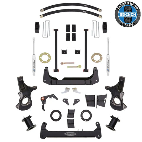 Pro Comp Suspension K1143B Kit 6In 07-14 GM1500 All Pu Bracket/ Block/ Es9