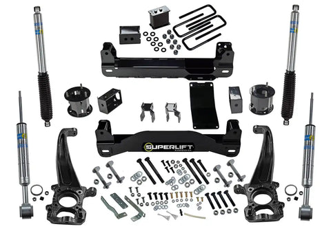 Superlift K173B 4.5 inch Lift Kit - 2004-2008 Ford F-150 4WD with Bilstein Rear Shocks