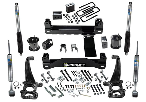 Superlift K174B 6 inch Lift Kit - 2004-2008 Ford F-150 4WD with Bilstein Rear Shocks