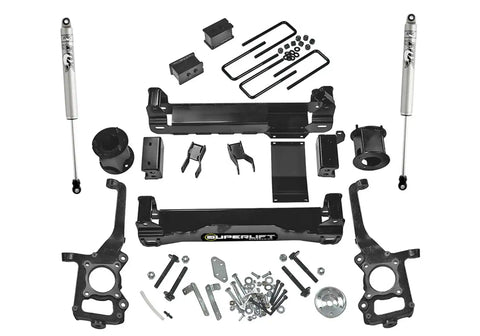 Superlift K174F 6 inch Lift Kit - 2004-2008 Ford F-150 with FOX 2.0 Rear Shocks