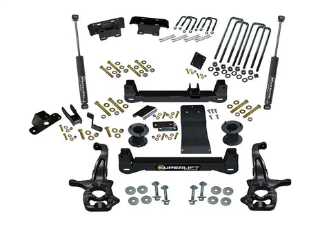 Superlift K182 6 Lift Kit - 19 (New Body)-22 Silv/Sierra1500 4WD w/ SLShks (exc Trailboss/AT4)