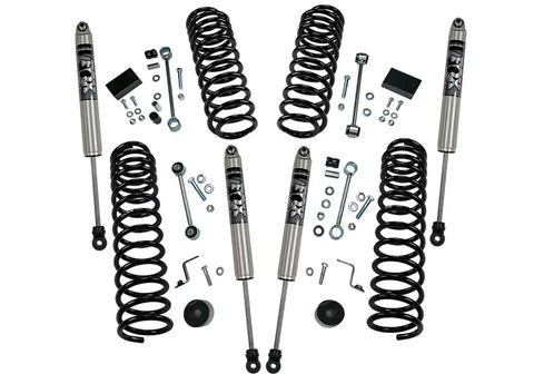 Superlift K183F Dual Rate Coil 2.5 Lift Kit w/ Fox Shocks - 18-23 Wrangler JL 4 door