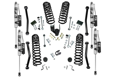Superlift K186FX 4 Dual Rate Coil Lift Kit w/ Fox 2.0 Res Shocks - 18-23 Wrangler JL 4WD 2Dr