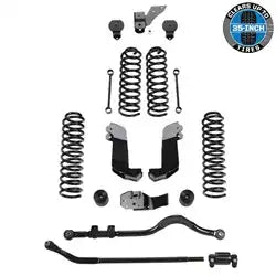 Pro Comp Suspension K3108BPR JK 3.5 inch Stage II lift kit with Runner reservior shocks