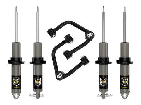 ICON Vehicle Dynamics FRDK_K40002T ICON 21-23 Bronco HOSS 1.0 Pkg 1.375-3" Lift Stage 2 Suspension System Tubular