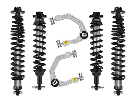 ICON Vehicle Dynamics FRDK_K40003 ICON 21-23 Bronco Non-Sasquatch 3-4" Lift Stage 3 Suspension System Billet UCA