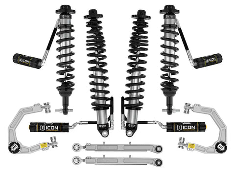 ICON Vehicle Dynamics FRDK_K40015X ICON 2021-2023 Bronco Sasquatch 2-3" Lift Stage 5 Suspension System Billet UCA Heavy Rate Rear Spring