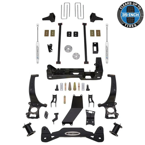 Pro Comp Suspension K4143B 6 Inch Lift Kit With ES9000 Shocks