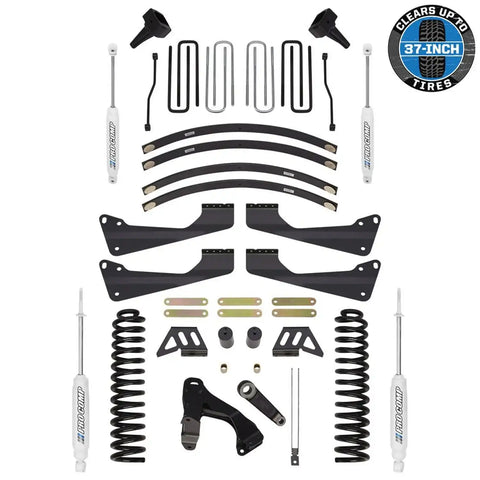 Pro Comp Suspension K4177B KIT 6IN Stage I 11-15 Ford F250 4WD Diesel with Front/Rear ES9000 Shocks