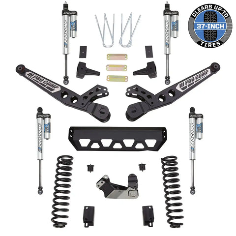 Pro Comp Suspension K4209BXP 6 Inch Stage II Lift Kit With Runner 2.5 Piggyback Reservior Shocks