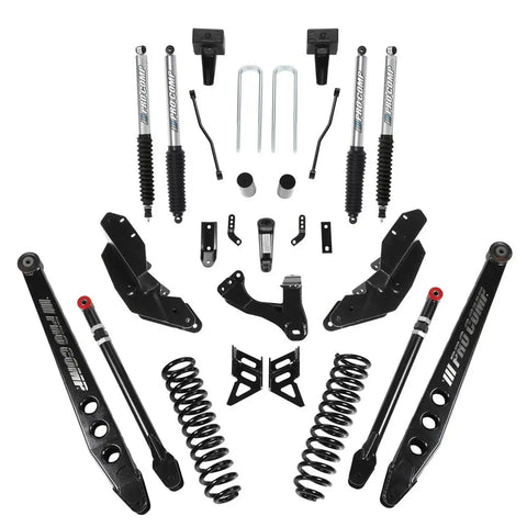 Pro Comp Suspension K4214BP Kit 8 17-18 Ford Super Duty 4Link Radius Arm/ Block/ Zx