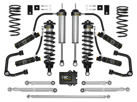 ICON Vehicle Dynamics FRDK_K53254T ICON 2023 Toyota Sequoia 3-4.25" Lift Stage 4 3.0 Suspension System Tubular