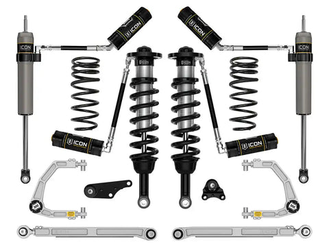 ICON Vehicle Dynamics FRDK_K53297S ICON 2024 Toyota Tacoma 1.25-3" Lift Stage 7 Suspension System Billet UCA W/ Triple Rate Rear Springs