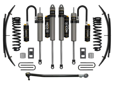 ICON Vehicle Dynamics FRDK_K62564L ICON 2023 Ford F-250/F-350 Super Duty 4WD Diesel 2.5" Lift Stage 4 Suspension System W/ Expansion Packs