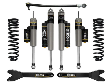 ICON Vehicle Dynamics FRDK_K62593R ICON 2023 Ford F-250/F-350 Super Duty 4WD Gas 2.5" Lift Stage 3 Suspension System W/ Radius Arms
