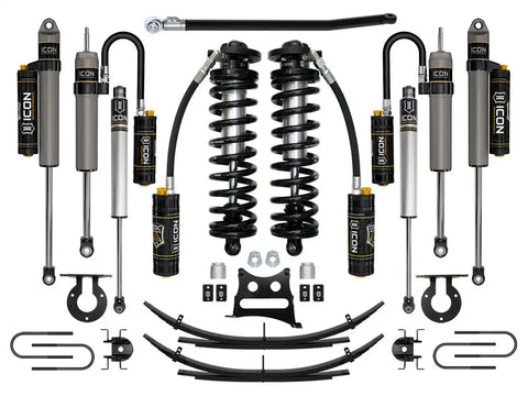 ICON Vehicle Dynamics FRDK_K63185 ICON 08-10 Ford F250/F350 2.5-3" Lift Stage 5 Coilover System W/ Leaf Springs