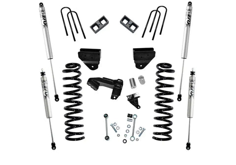 Superlift K854F 4 Lift Kit w/ FOX Shocks - 08-10 F250/350 4WD Dsl w/o 4Link Arms RadiusArms