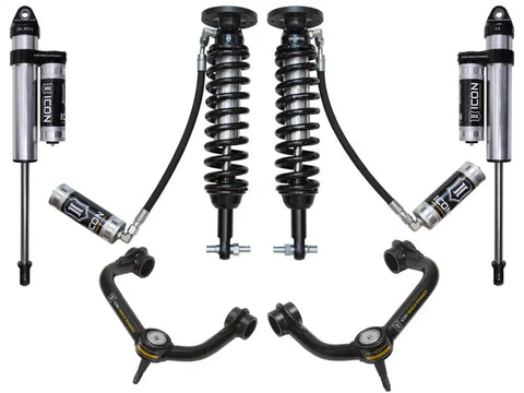 ICON Vehicle Dynamics FRDK_K93084T 2015-2020 FORD F150 4WD 2-2.63" STAGE 4 SUSPENSION SYSTEM W TUBULAR UCA
